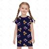 MIRA Kpop Demon Hunter Girl Cosplay Nightgown with Cute Bear & Train Design