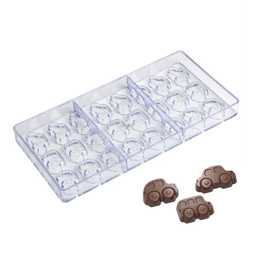 

1pc Car Shaped Chocolate Mold Handmade DIY Crafts Kitchen Restaurant Baking Tool for Festival Birthday Gift Party Dessert XJM