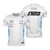 2025 F1 Williams Team T-shirt Carlos Sainz Formule 1 Alex Alben 2025 T-shirt Mannen Vrouwen Kinderen Fans Shirt 3D Geprint T-shirt