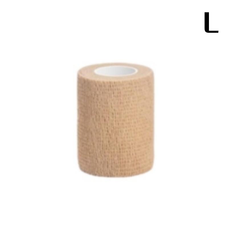 1/5/10 Rolls Medical Adhesive Bandage Elastic Breathable Sports Self Adhesive Tape Beige Wrap Finger Tape For Wrist Ankle