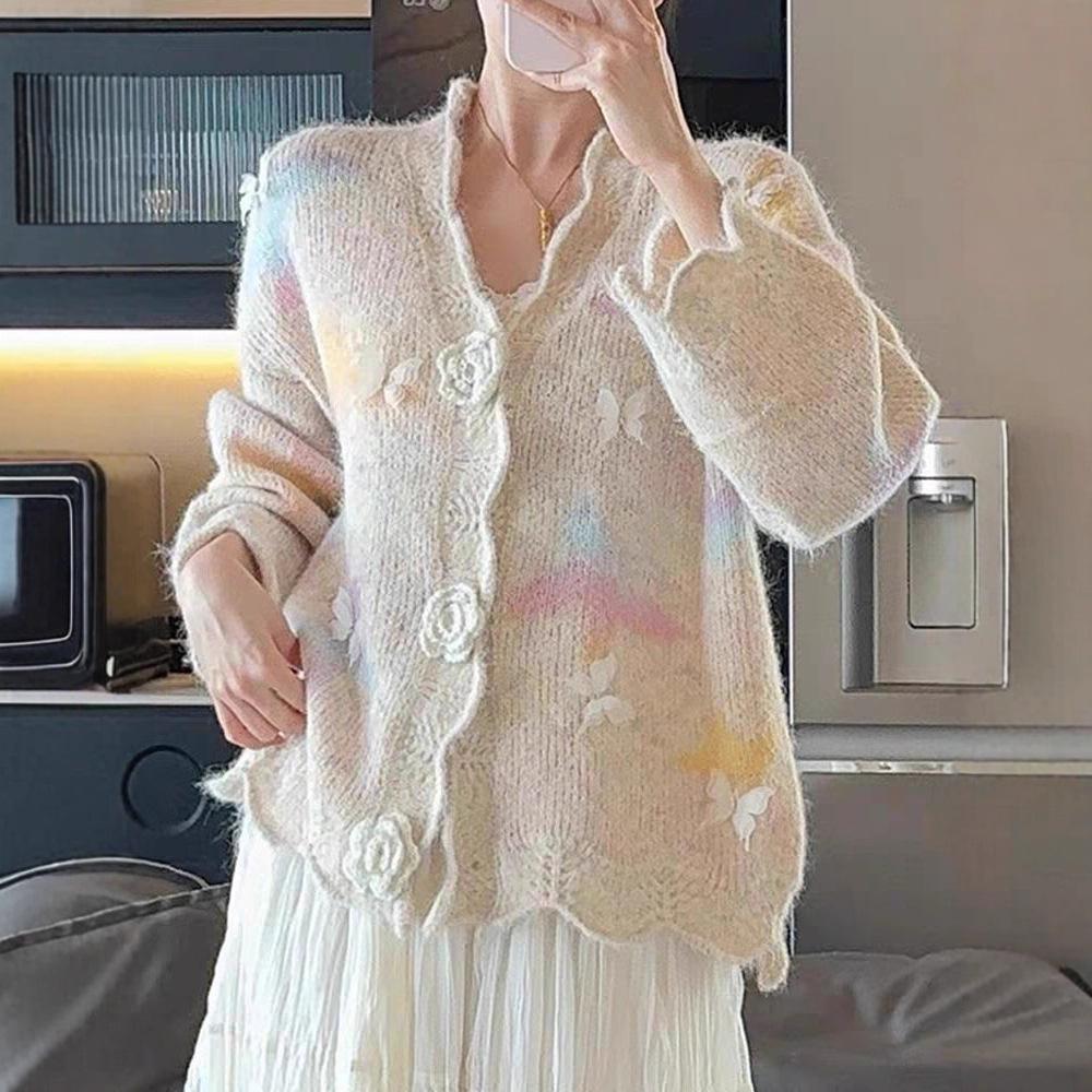 Autumn 2025 Women's Versatile Color Block Long Sleeve Sweater
