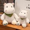 New Cute Hippo Doll Creative Plush Toy Hippo Cute Doll Children's Birthday Gift