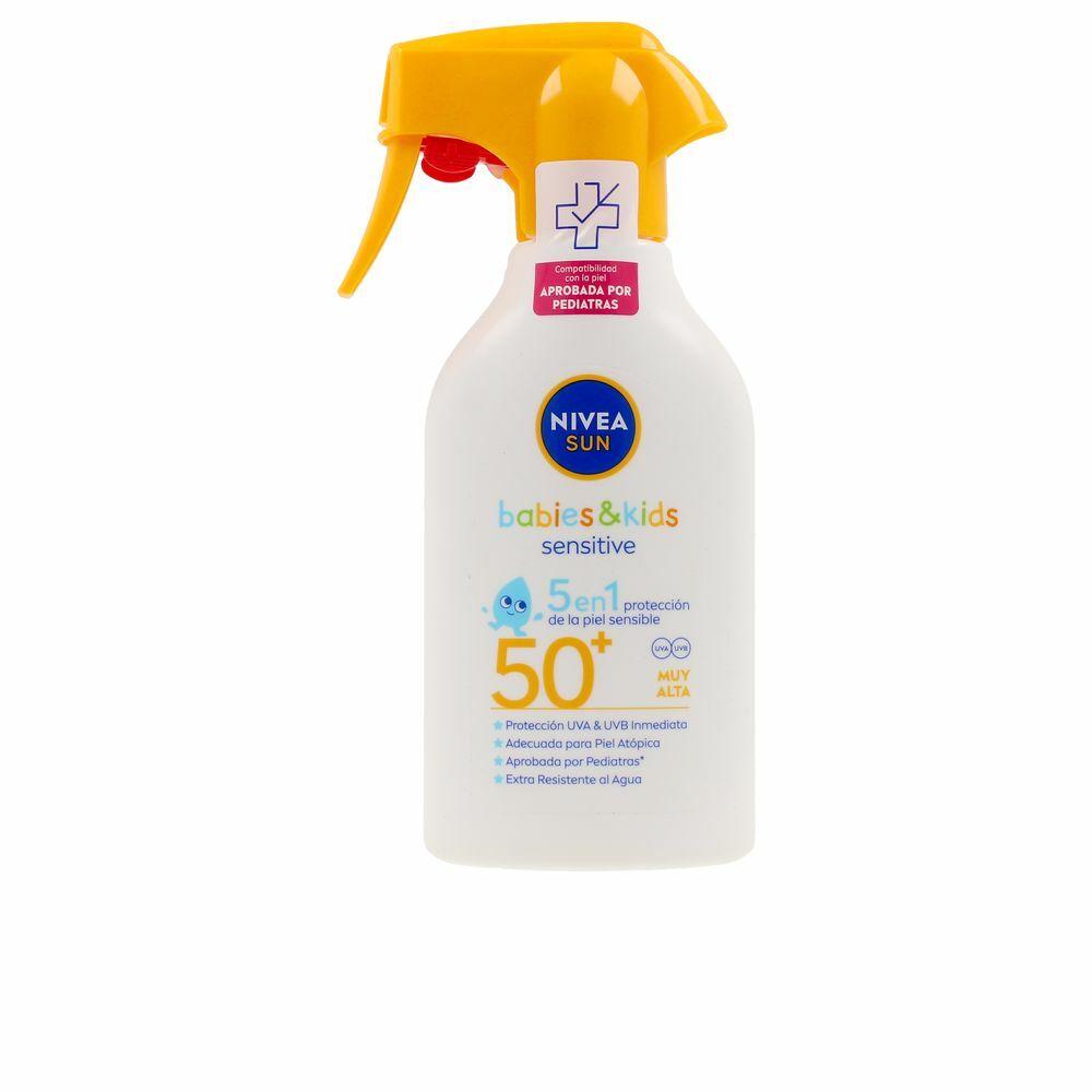 

Nivea Babies & Kids Детский солнцезащитный крем-спрей SPF 50+ (270мл)