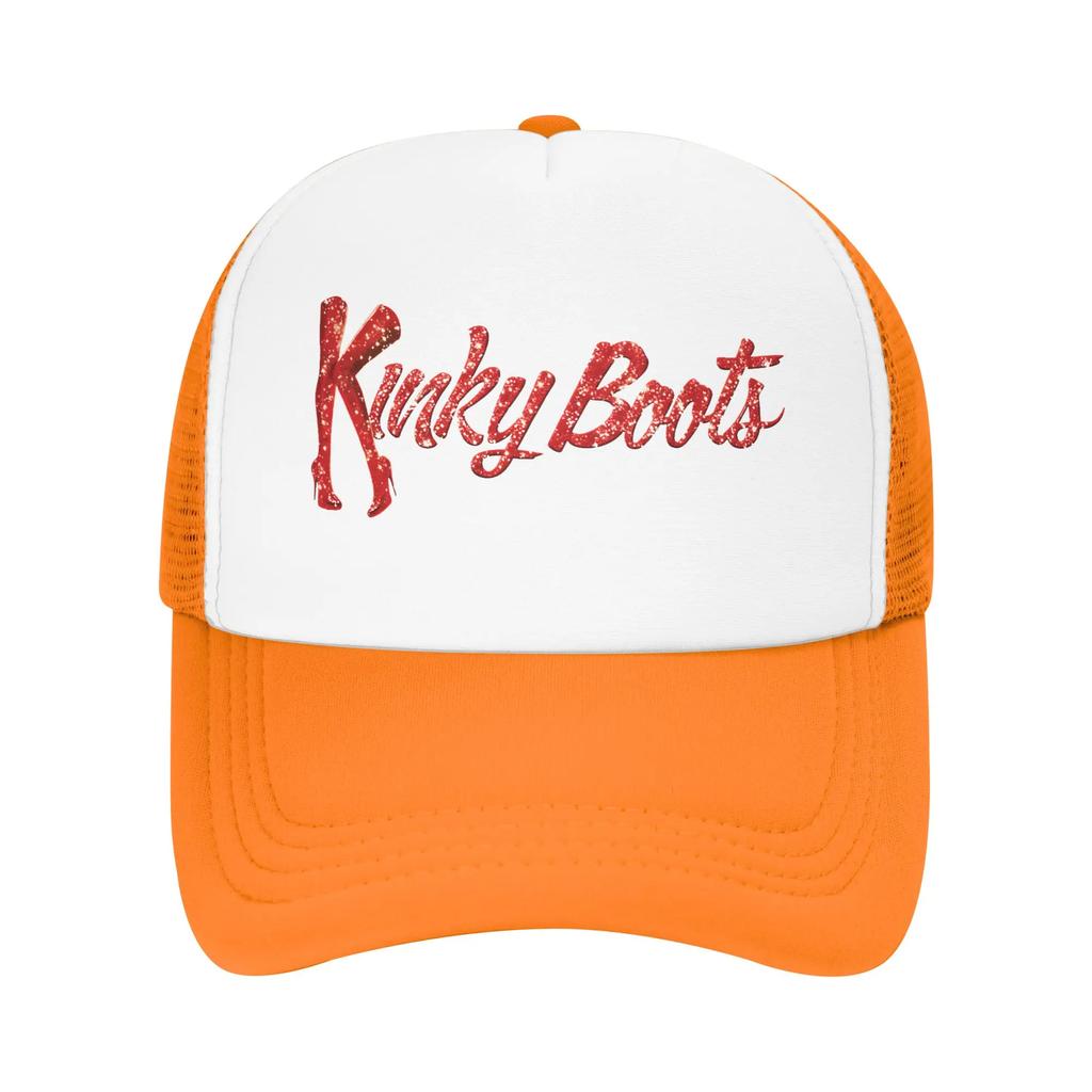 Kinky Boots the Musical Mesh Trucker Hat Sturdy Summer Cooling Meshback Baseball Cap Adjustbale For Casual Wear