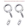 Awning Rail Stoppers 6mm Stops Motorhome Campervan Campers Stainless Steel Parts Awning Rail Stopper with Carabiners