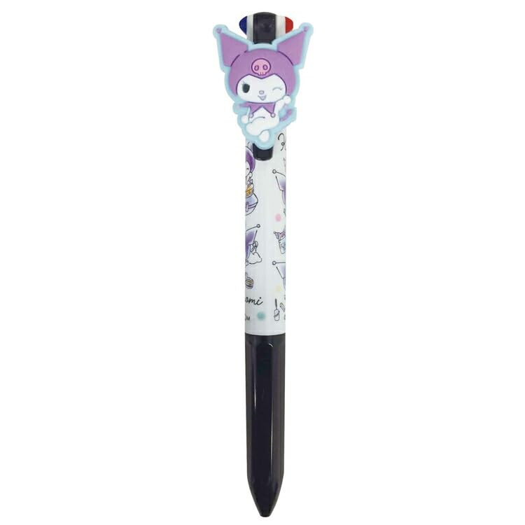

Eye Planning Sanrio Characters 4 Color Ballpoint Pen with Mascot Kuromi K2910G