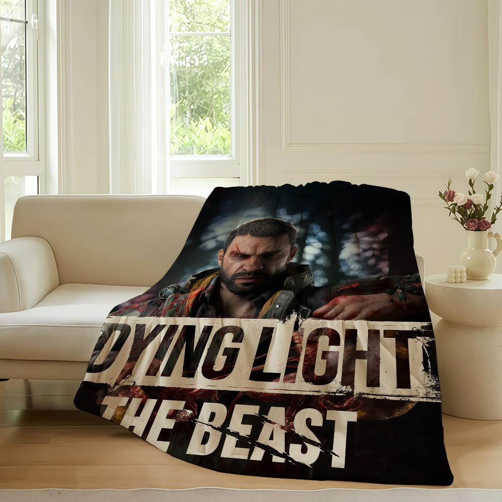 Game D Dying L Light The B Beast Blanket For Sofa Office Bed Plane Travel Sleep Read Relax Camping Soft And Warm