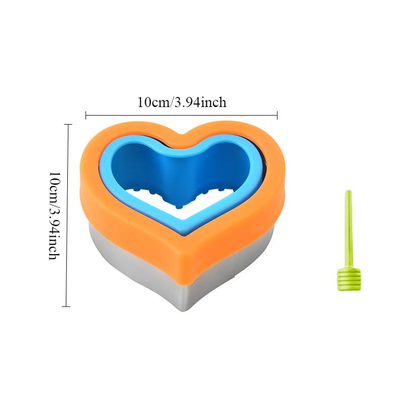 Sandwich Cutters Set for Children Food Cookie Maker Bread Biscuits Mold DIY Cute Shape Baking Accessories for Lunch Bento Box