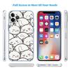 Cat Kitten Cute Transparent Phone Case for Samsung Galaxy A04 A04S A14 A23 A34 A54 M23 M33 M52 M53