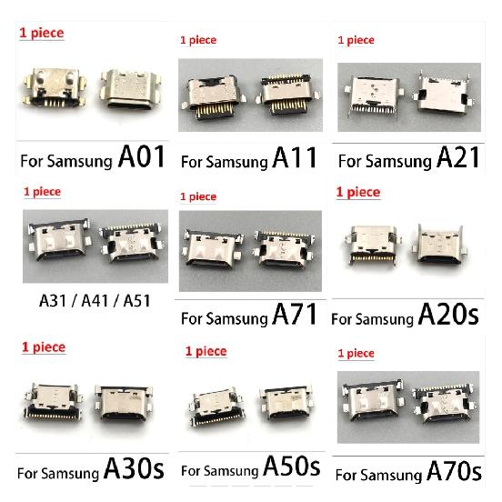 2PCS Nuovo USB di Ricarica Martinetti Porta Connettore Dock Per Samsung A01 A10 A11 A21 A21S A31 A71 A10S A20S A30 A30S A50S A51S A32