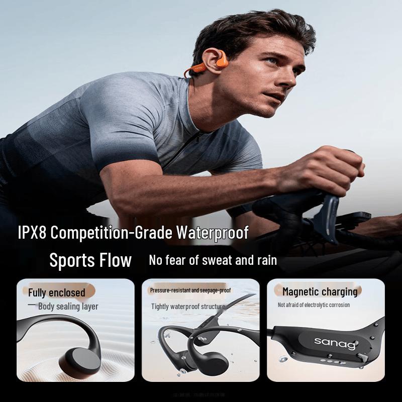 SANAG B60 Bone Conduction Sports Swimming Headset