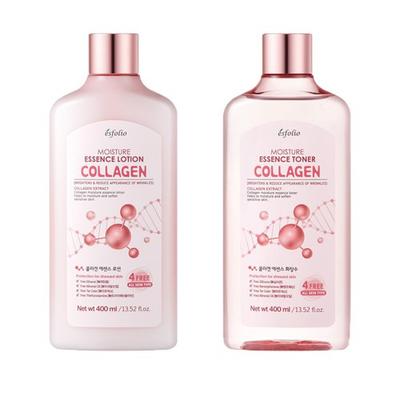 Collagen Moisture Essence Toner + Lotion Set