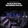 Car mounted starry sky top projection light, car interior LED ambient light, USB modified decoration, starry sky wireless night