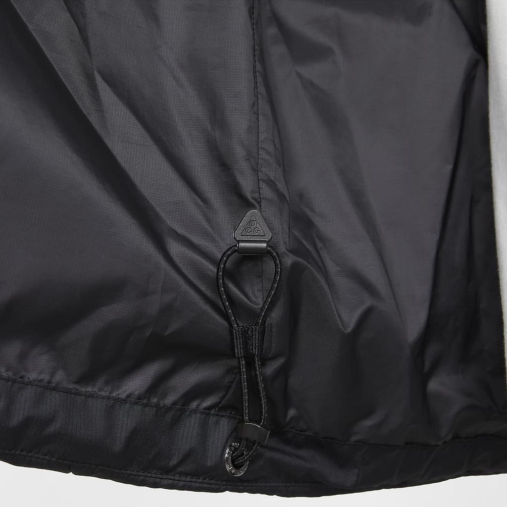 Nike ACG Therma-Fit Adv "Rope De Dope" PrimaLoft® Water-Resistant Zippered Hooded Fashion Versatile Long Sleeve Jacket Men Jackets Black FV8691-010