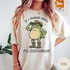 Shenanigan T-shirt | Grappig Unisex Mentale Gezondheid Shirt | Retro Grappig Kikker Grafisch T-shirt | Western Humor T-shirt | Grappig Cadeau