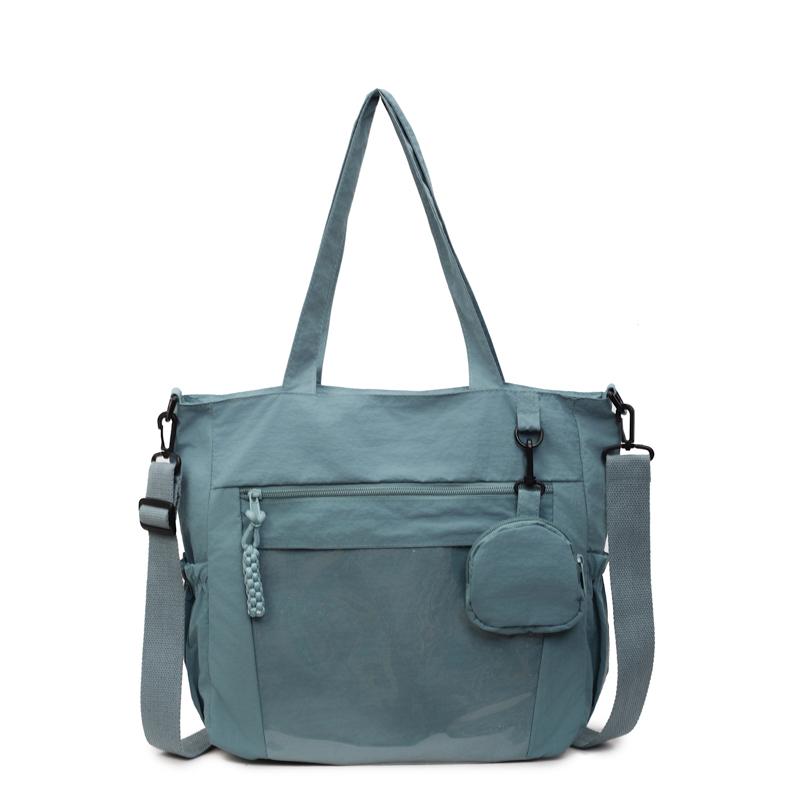 Student Book Bag Lightweight Shoulder Bag Women's Commuter Tote Bag Large Capacity Crossbody Bag