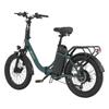 DYU C9 All-Terrain Faltbares E-Bike Für Erwachsene 250W Motor 48V15.6AH Batterie 20 Zoll Offroad-Reifen Mountain Elektrofahrrad City Elektrofahrrad