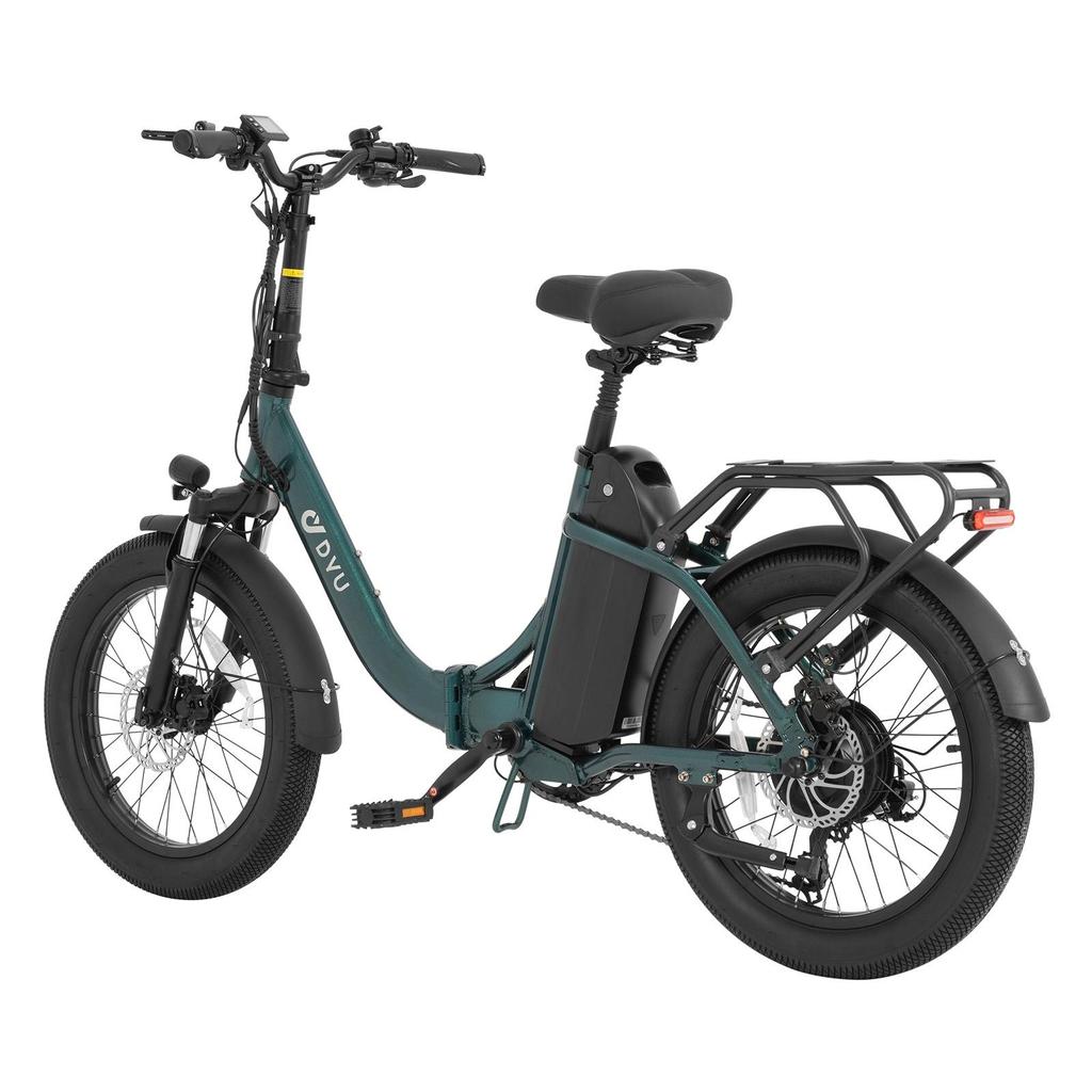 DYU C9 All-Terrain Faltbares E-Bike Für Erwachsene 250W Motor 48V15.6AH Batterie 20 Zoll Offroad-Reifen Mountain Elektrofahrrad City Elektrofahrrad