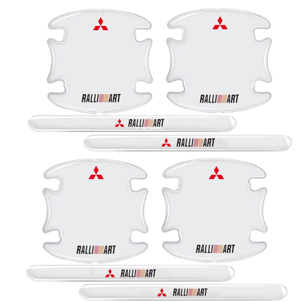 

Ручка двери автомобиля 4 штуки 4 Защитный силиконовый чехол для двери автомобиля 8 штук (ШАН) Протекторы, + Ручки, Защитные, Прозрачные, Устойчивые к царапинам,