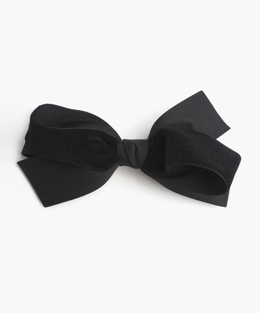 Racoha Lovely Velvet P Big Ribbon Hairpin