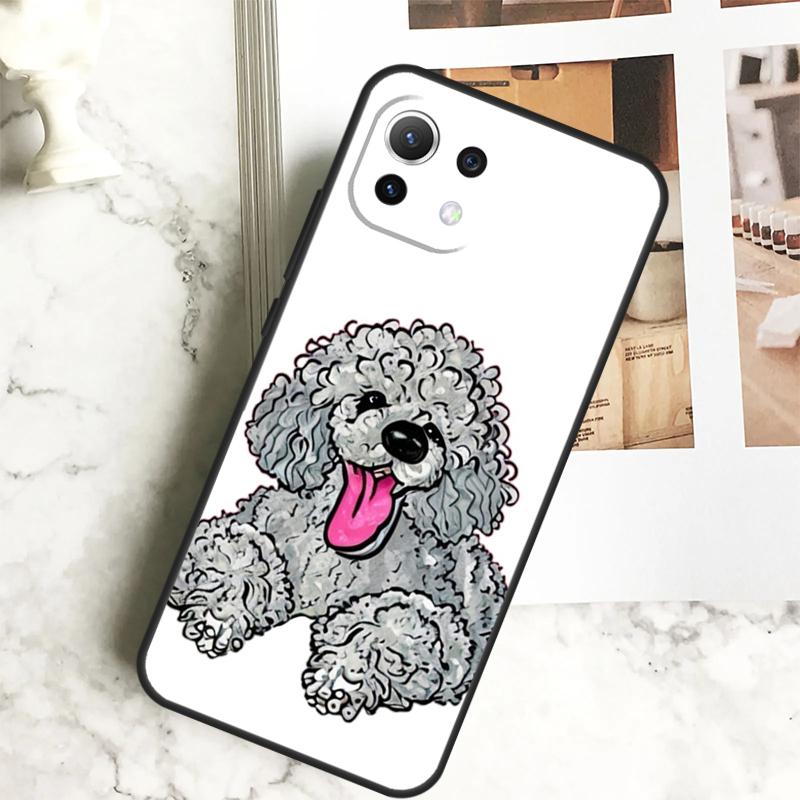 Poodle Dog Case For POCO X6 M6 Pro X5 X3 M5s F3 F5 Xiaomi 14 Ultra 12 13 Lite 11T 12T 13T Pro Cover