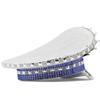Jeweled Crystal Captain Hat Bride Hat Sailors Hat for Bachelorette Party Headwear Headgear for Club Stage