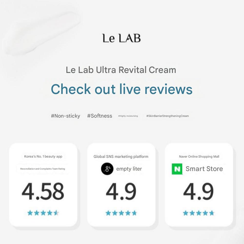 Le LAB Ultra Revital Cream 10ml Y-Zone Cream, a moisturizer, helps prevent itching & inflammation, & suppresses bacterial growth