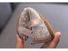 2025 Summer Korean Style Girls' Princess Leather Dance Shoes for Kids