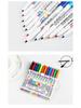 Lotu Erasable Colored Whiteboard Markers: 12/24 Fine Tip Floating Drawing Pens for Kids