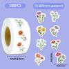 500pcs/Roll Waterproof Floral Envelope Sealing Labels DIY Decals Daisy Flower Stickers  Phone Case