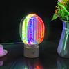 Aurora Night Light Stepless Dimmable 360-Degree Rotating RGB 7 Colors Rechargeable Aurora Light Projector Bedside Lamp