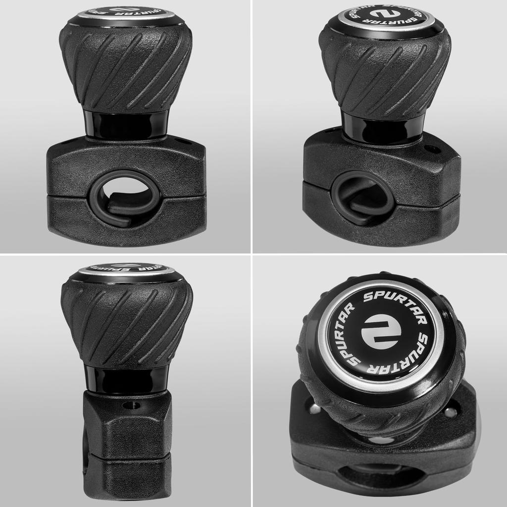 SPURTAR Steering Wheel Spinner, Steering Spinner Knob, Built-in Bearing, 360 Degree Rotation, Steering Wheel