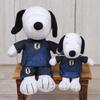 Yoshitoku Snoopy Plush Toy Officially Licensed Product of the Japan National Soccer Team Comes in a gift bag Pink Color Kids will love (27cm tall) -