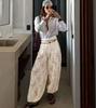 Women's Lace Elastic Waist Loose Long Pants - INS Hot Style 2026 Fashion