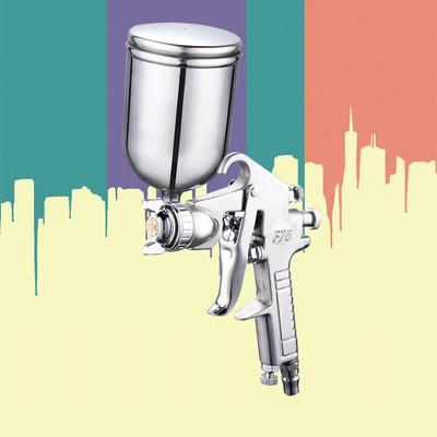 400ml Airbrush Stříkací pistole Stříkací pistole Slitina Paint Atomizer Tool s násypkou pro lakování aut