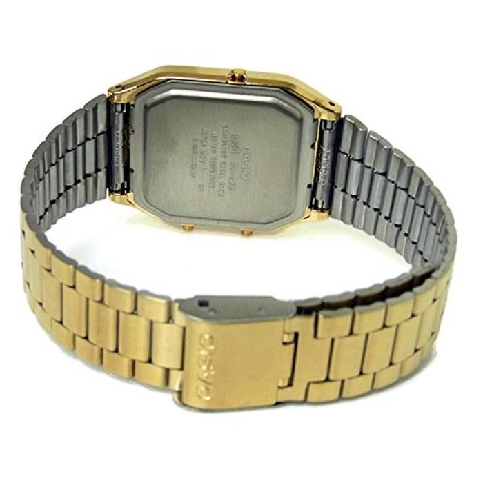 Casio Standard AQ-230GA-9B Analog-Digital Watch (Gold/Ivory)