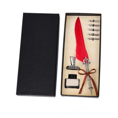 Πένα Φτενού Ανοξείδωτο Ατσάλι Χαλκός Υψηλή Ομαλότητα Κομψά Χρώματα Ευρωπαϊκό Ρετρό Στυλ Πένα Φτενού