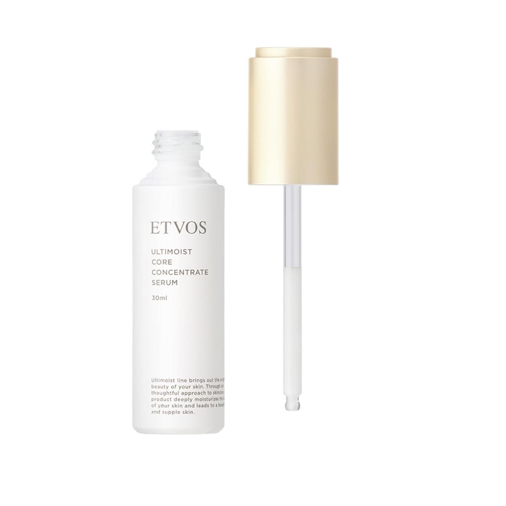 ETVOS Ultimate Moist Core Concentrate Serum 30ml Serum with Ceramide and Niacinamide for Sensitive and (Introductory Dry, Skin, Firming, Luster)