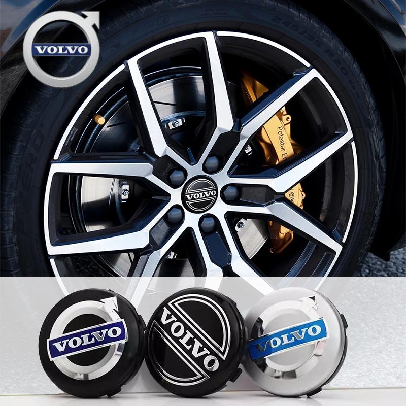 For Volvo 4PCS 63MM 65MM Car Wheel Center Hub Caps Cover For Volvo XC90 V90 V60 XC60 V40 S80 S60 S90 C40 XC40 V70 XC70 C30 C70 E ari753