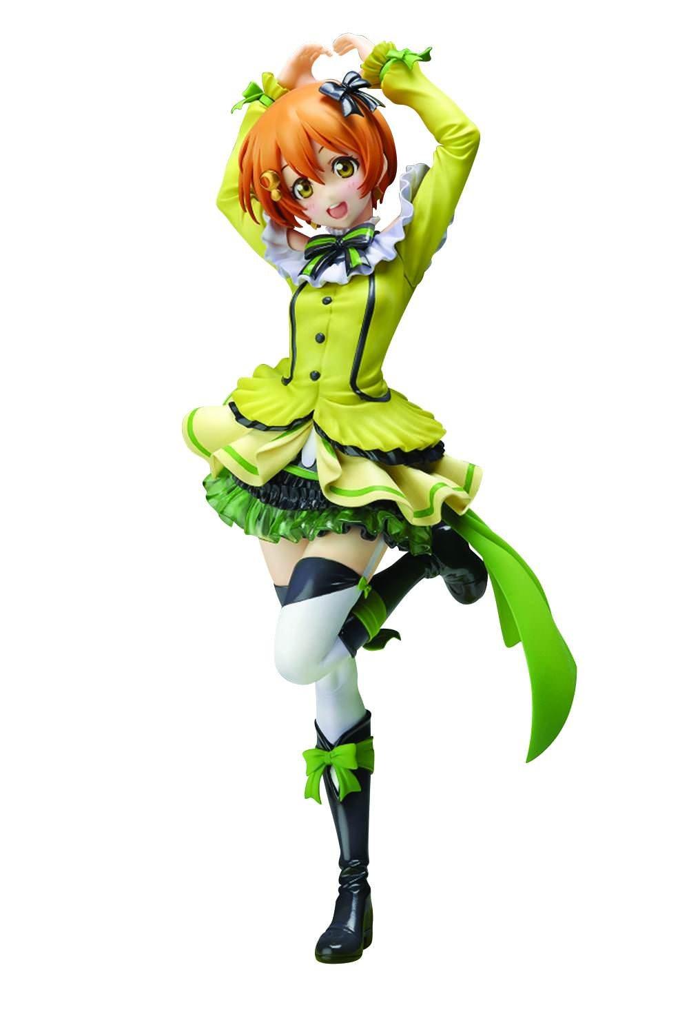 Love Birthday Figure Project Hoshizora Rin Scale PVC Painted Complete [Dengekiya Exclusive] Live! (1/8 Figure)
