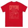 Doom Red Sketched Cover Art Retro Video Game TShirt