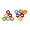12Pcs Colorful Wine Glass Identification Marker Silicone Drinking Glass Tag Cup Label Home Kitchen Bar Party Wedding Table Decor