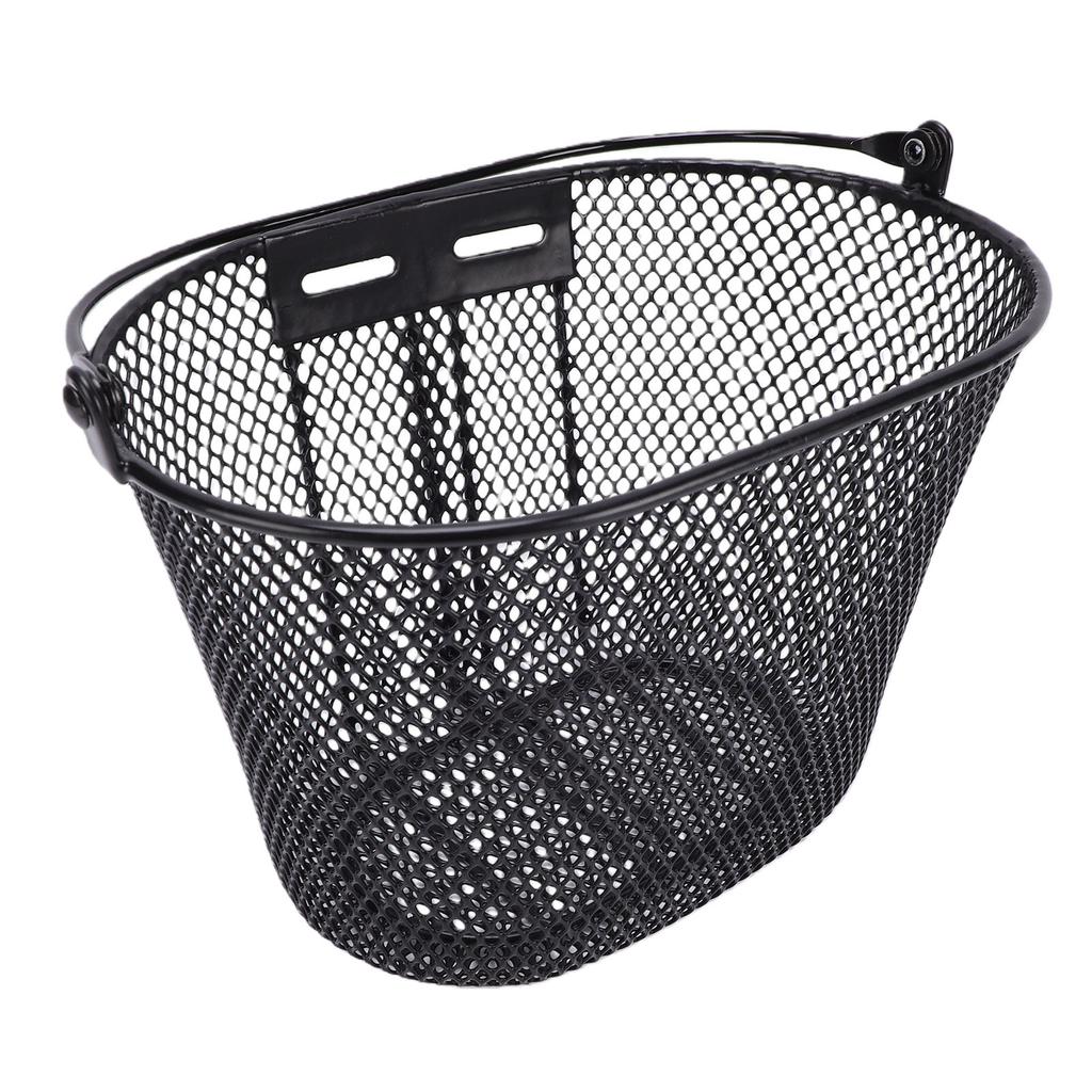 Kids Bike Basket with Handle for Boys Girls Front Cycling Basket for Most Tricycles Scooters