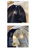 Men's Oversized Ethereal Letter Print Pure Cotton Short-Sleeve T-Shirt - American Street Style