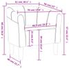Vidaxl Club Armchair, Pink, Upholstered In Velvet