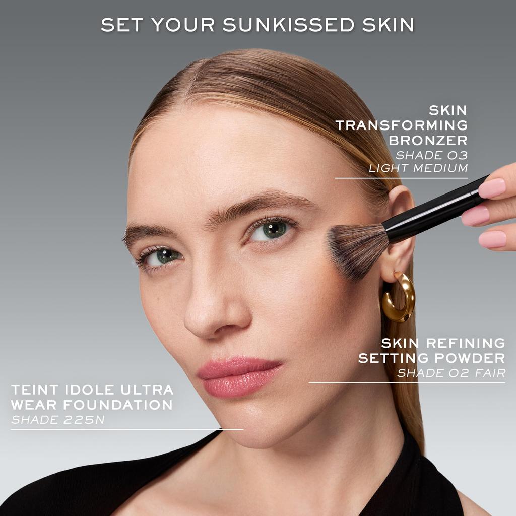 LANCÔME Teint Idole Ultra Wear Skin Refining Setting Powder 10g 01 Pink Urara Face Powder Compact