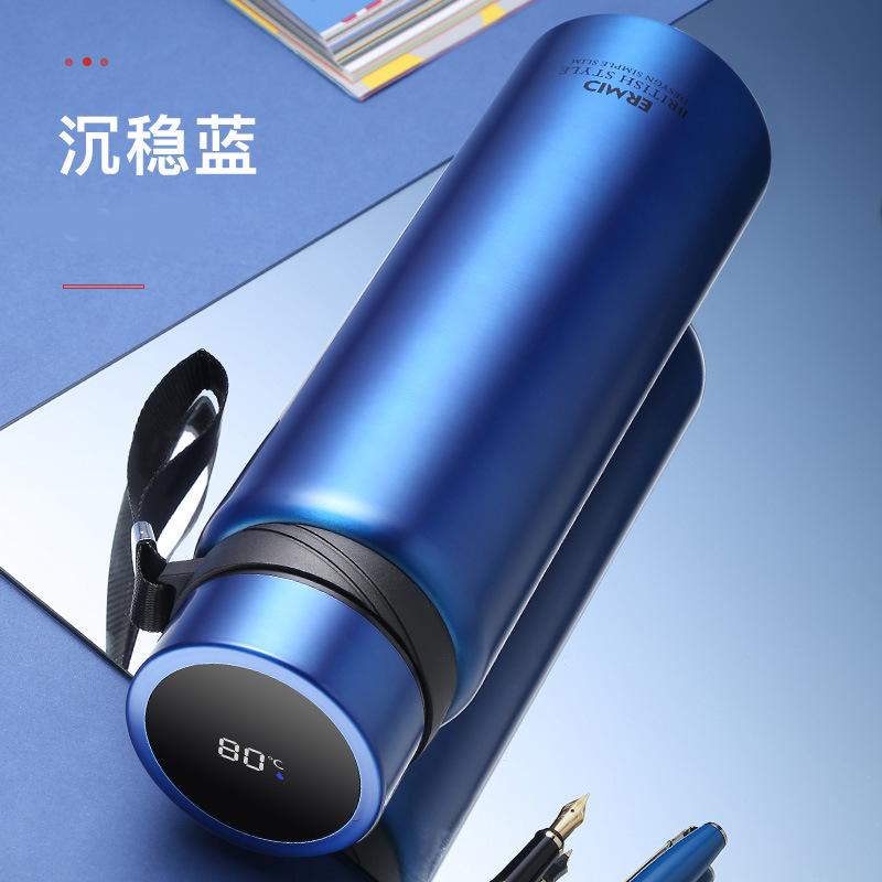 1PC 800ML Double Stainless Steel Vacuum Flask With Filter Large Capacity Portable Sport Thermos Mug Coffee Tea Tumbler Cup