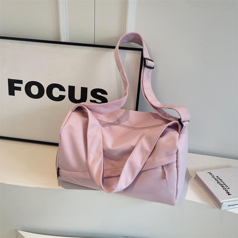 

Унисекс сумка через плечо спортивная дорожная сумка большой вместимости с отделением сухих и влажных вещей легкая сумка