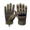 1 Pair Outdoor Gloves Touchscreen Compatible Full Finger Gloves with Soft Knuckle Protection