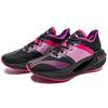 Li Ning Shadow Essential Lightweight Coverage Low Top Running Shoes Women's Black Purple ARHQ258-2